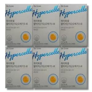 [보리담다] 닥터린 하이퍼셀 알티지 오메가3 알파 1202mg x 30캡슐 6박스