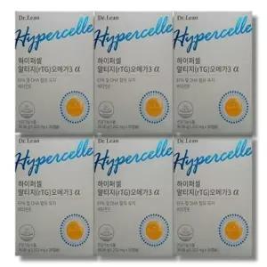 [보리담다] 닥터린 하이퍼셀 알티지 오메가3 알파 1202mg x 30캡슐 6박스
