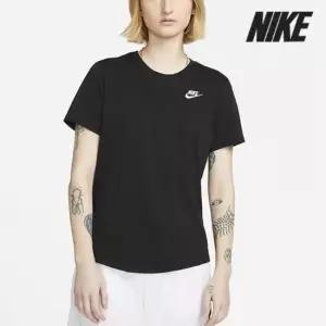 나이키 여성용 반팔티 /t7- DX7903-010 / 우먼스 스포츠웨어 클럽 에센셜 티셔츠