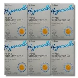 [보리담다] 닥터린 하이퍼셀 알티지 오메가3 알파 1202mg x 30캡슐 6박스