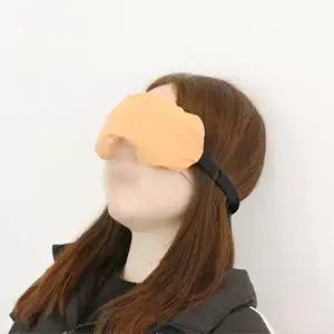 찜질 황토염색 찜질팩 온열 온열안대 눈 팥 안대/프리미엄 수면안대