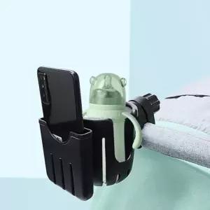 자전거 유모차 텀블러 홀더 스마트폰 거치대 2in1