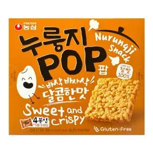 농심 누룽지팝 달콤한 맛 142g X 8개