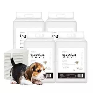 한장뚝딱 best 한장뚝딱 라이트 강아지 배변 패드 20g 400매