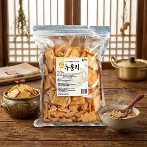 [푸디헤븐]100% 우리쌀로 만든 구수한 가마솥 누룽지 2kg