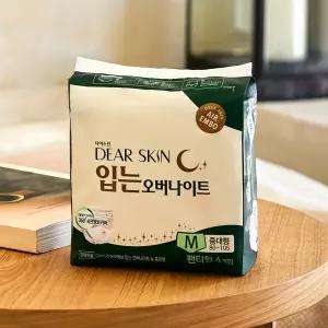 디어스킨 에어엠보 입는 오버나이트 중대형 4P 4팩