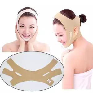 턱볼살 브이라인 압박밴드 얼굴마스크