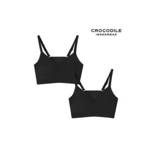 쿨라이트 실키핏 일체형 스트랩 브라 2종 블랙 CDWBR6N49_2