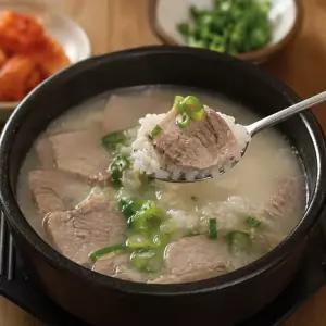 깔끔한 국물 돼지국밥 450g 4팩 1013881