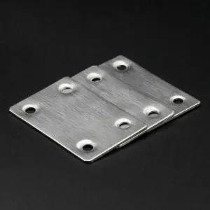 1P 목공 부자재 사각형 꺽쇠 가구 평철 연결 사각 브라켓 다목적