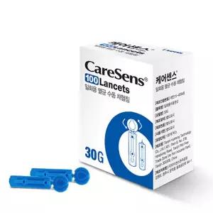 일회용 채혈침 30G 100개 채혈기 무통사혈침 당뇨침
