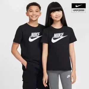 나이키 NSW 주니어 티셔츠 FZ5178-010 국내매장판 8377020