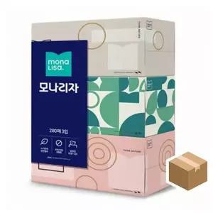 실속형 2겹 휴지 280매 3팩 8세트 일상용 일회용 묶음