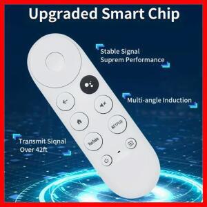 Google Chromecast 4K TV용 G9N9N 교체용 리모컨(Google 음성 제어 기능 포함) GA01919 GA01920과 호환되는
