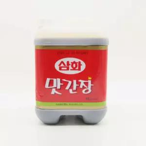 대용량 삼화 맛간장 13L식자재 식료품 가공식품 수입 식재료 맑은국 미역국 어묵국 생선요리 나물 국간 말