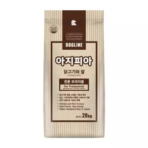 아지피아 20kg 애견 강아지사료 진돗개 대형견 개사료