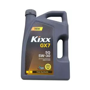 -가솔린 엔진오일 Kixx GX7 SQ 5W-30 4L (1EA) 작업 차량 시내외 버스 고속 중장비 중소형 자동차