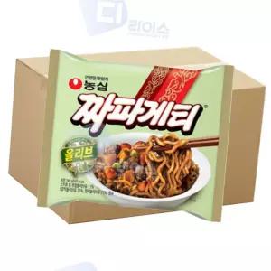 (다올)짜장라면 40봉 농심 올리브 짜파게티 140g 볶음짜장면