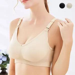 [STYLELUX]수유 브라 속옷 임산부 편한 큰사이즈 임부 여성 여자 임부복 후크형 빅사이즈 노와이어