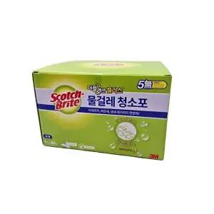 [너만아는잡화점]3M 물걸레 청소포 더블액션 플러스 대형 60매