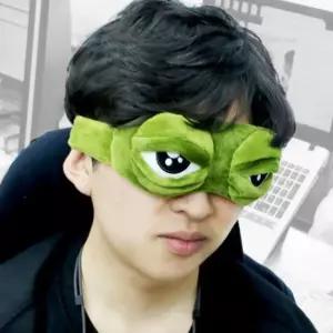 (다올)개구리 안대 슬픈 페페 아이스 온열 눈붓기빼기