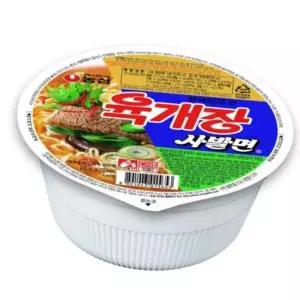 (다올)농심 육개장 작은컵 24개입 박스