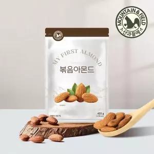 [산과들에] 볶음아몬드 400gx2봉 (800g 견과류)[36102122]