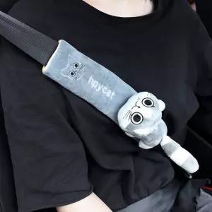 캐릭터 귀여운 인형 자동차 안전 벨트 커버 차량 용품