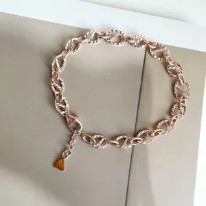 컷팅 볼륨 H 팔찌 18k 로즈골드 18cm