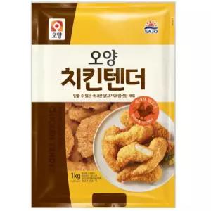 사조오양 치킨텐더 1kg 너겟 팝콘치킨