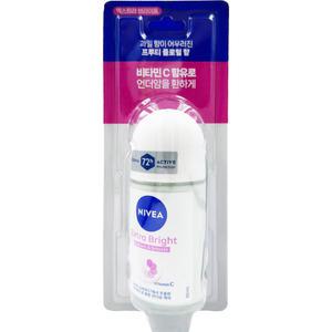 니베아 데오 드란트 롤온 엑스트라 브라이트50ml a1