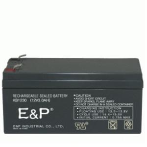 연축전지 E&P 무보수 12V 배터리 연납 납 축전지 밧데리 12V3AH UPS 정류기