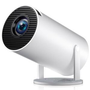 스마트 4K 프로젝터 WiFi 블루투스 - Salange HY300PRO 미니 Android 11.0, 숏스로 1080P HD, 270 조절 가능, 자동 키스톤 보정, 야외 영화 휴대용 [2024 신제품]
