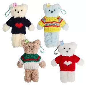 [펠트친구]모루 인형 가방고리 만들기 / 키링 열쇠 소품 패키지 diy 핸드메이드 꾸미기
