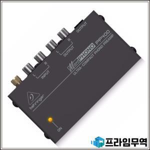 BEHRINGER 초소형 포노 프리앰프 전용 RCA 및 1/4