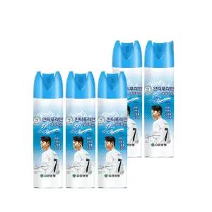유한양행 안티푸라민 스프레이 쿨 에어 파스 300ml×5개 통증관리