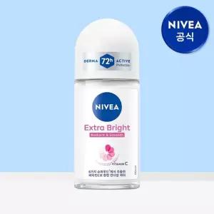 니베아 데오드란트 롤온 엑스트라 브라이트 50ml 1개