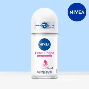 (eTV)니베아 데오드란트 롤온 엑스트라 브라이트 50ml 1개