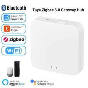 Tuya Zigbee 3.0 게이트웨이 허브 스마트 홈 무선 브리지 라이프 앱 원격 제어 자동화 장치는 Alexa Google