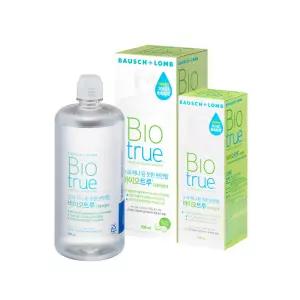 바슈롬 바이오트루 500ml x 1개 + 120ml 소프트 렌즈 세척액