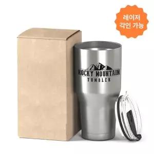블라썸슈퍼 * (정품) 록키마운틴 대용량 스텐 텀블러 보온 보냉 진공900ml