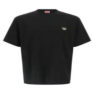 26SS 겐조 반팔 티셔츠 FG5 5TS205 4SG 99J BLACK DOM