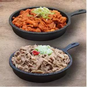 국내산 한돈 고추장 불고기 4팩 + 간장맛 순한 돼지불고기 4팩 300g X 8팩 총 2400g