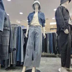 잠 DP01 와이드 청바지 쿨맥스 밴드 와이드핏 청바지 AQ5DTG979