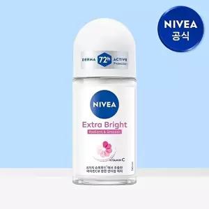 [니베아]니베아 데오드란트 롤온 엑스트라 브라이트 50ml 1개