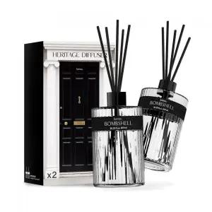 HETRAS BEAUTY 헤리티지 대용량 퍼퓸 디퓨저 600ml 2개입 선물세트(금목서/갤러리/밤쉘/아티스트)117604