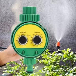 자동 농업용 급수 타이머 스프링쿨러 쿨러 물주기 잔디 정원 수도 원예