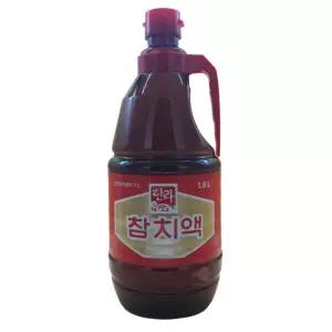 박스 한라 참치액 1.8L X 8개 찜요리에 밑국물용 훈연 볶음요리 맛좋은