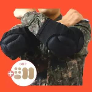 군인 군대 하이퍼 스트랩 팔꿈치 보호대 훈련소 솔져텍션