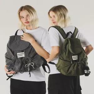 마스마룰즈 String flap backpack_ Check 2 Colors 학생 여자백팩 5011460566 4243204